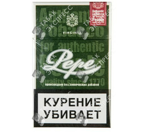 Сигареты Pepe Dark Green Сигареты Pepe Dark Green