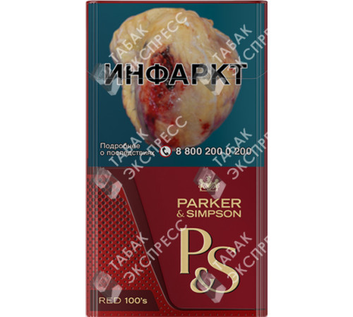 Сигареты Parker Simpson Red 100’s Сигареты Parker Simpson Red 100’s