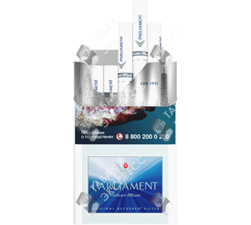 Сигареты Parliament Silver Blue Сигареты Parliament Silver Blue