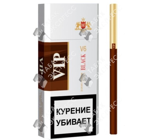 Сигареты Vip Black Slims Сигареты Vip Black Slims