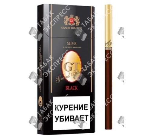 Сигареты GT Black Slims Сигареты GT Black Slims