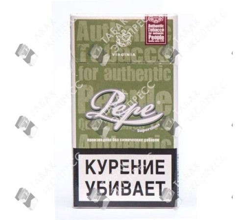 Сигареты Pepe Rich Green SuperSlim Сигареты Pepe Rich Green SuperSlim