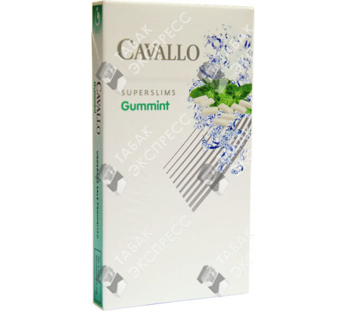 Сигареты Cavallo Super Slim Gum Mint Сигареты Cavallo Super Slim Gum Mint