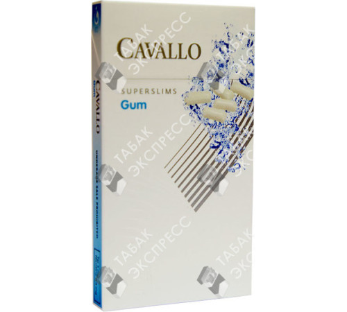 Сигареты Cavallo Super Slim Gum Сигареты Cavallo Super Slim Gum